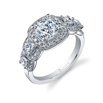 Sylvie Collection Engagement Ring